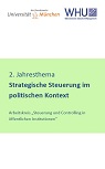 Flyer Jahresthema Strategische Steuerung im politischen Kontext